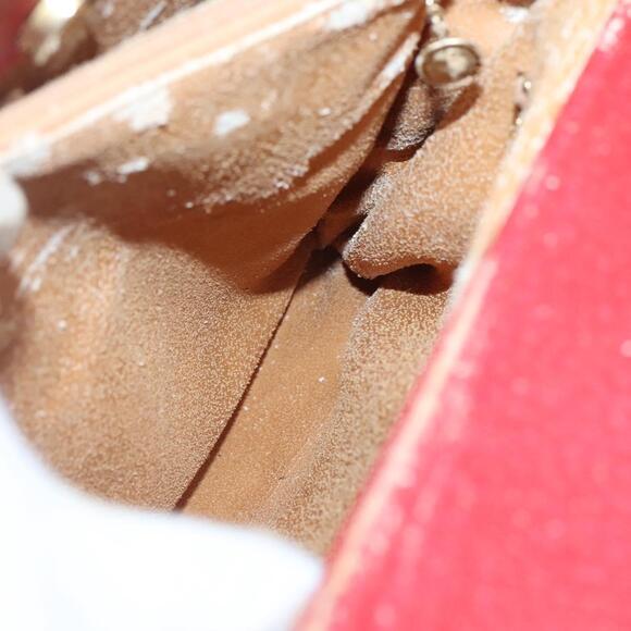 GUCCI Bamboo Hand Bag Leather Red Gold 002 2853 0260 0 - Picture 16 of 16